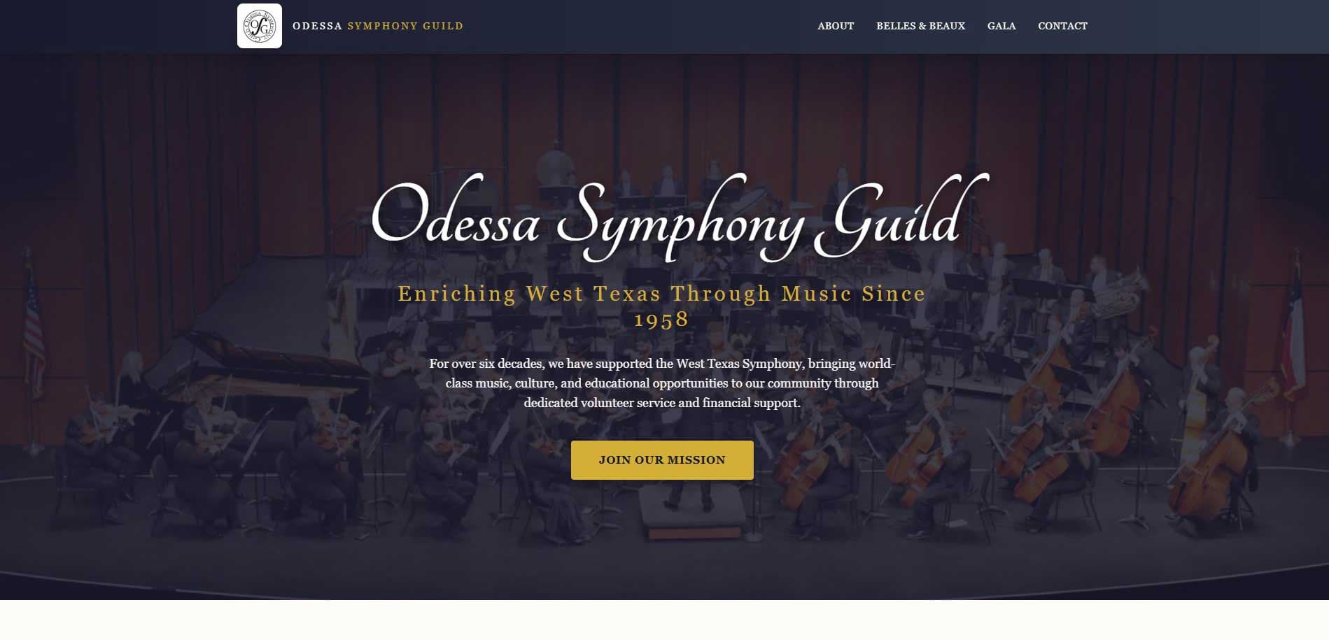 Odessa Symphony Guild Website
